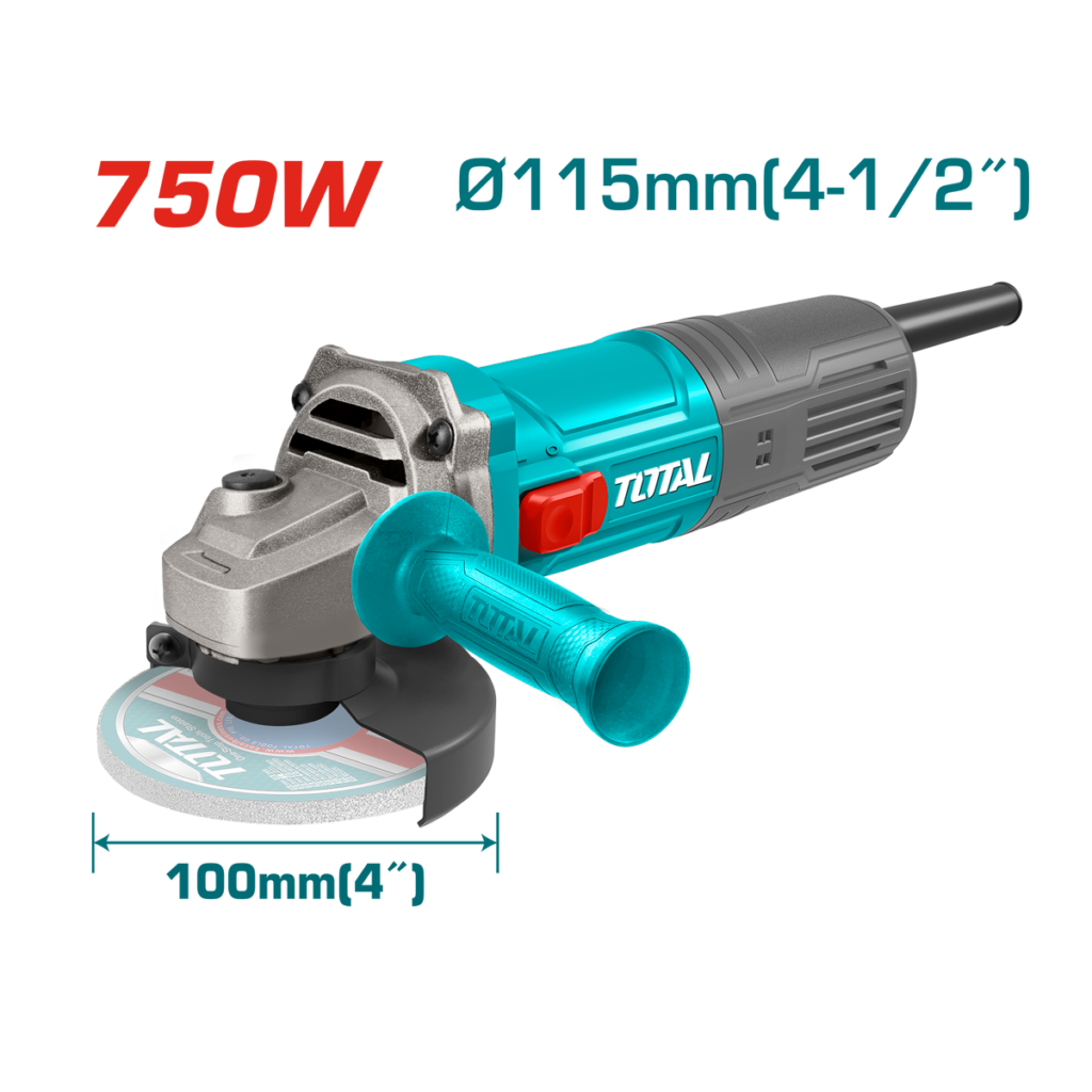 ESMERILADORA TOTAL 4 1/2 750W UTG10711556